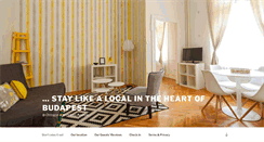 Desktop Screenshot of budapestayapartments.com